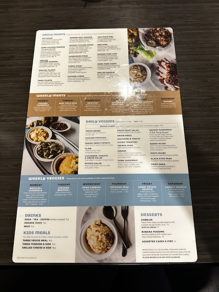 Oakwood Cafe Menu - Image 2