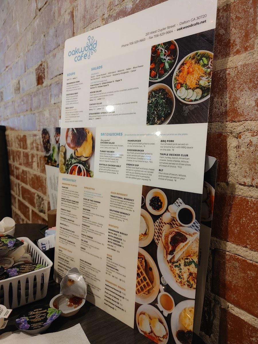 Oakwood Cafe Menu - Image 5